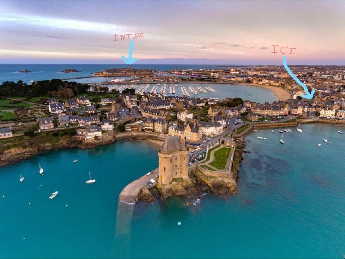 3 Pieces A 50 Metres Du Bord De Mer Saint-Malo Zewnętrze zdjęcie
